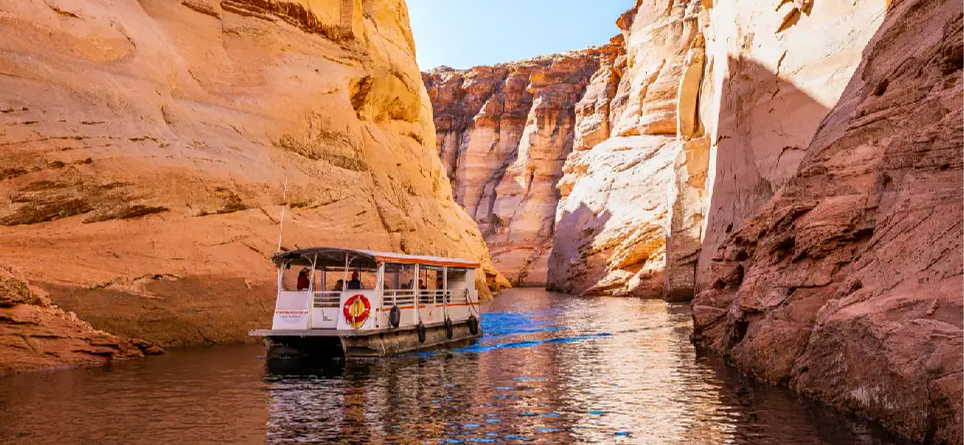 Lake Powell 羚羊峡谷水上游艇官方实拍