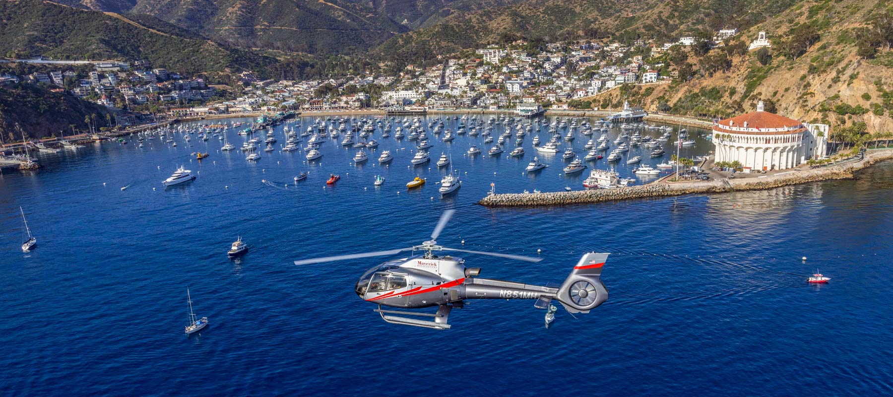 Catalina Island Transfers 卡特琳娜岛直升机接驳封面图